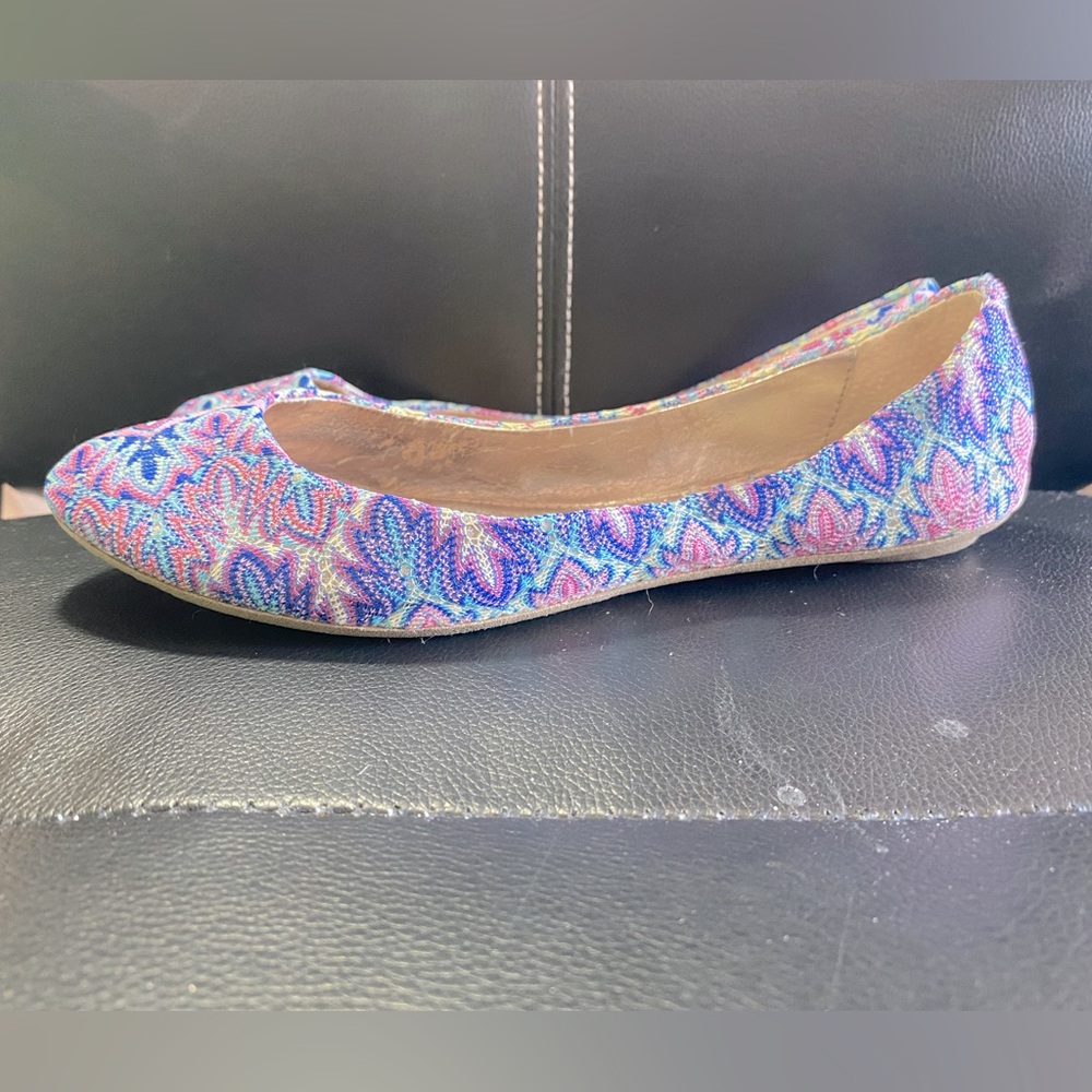 Steve Madden Women's Multicolor Flats Size 7.5M - Picture 5 of 13